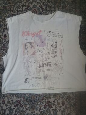 Lone Chryst Punk Cutoff